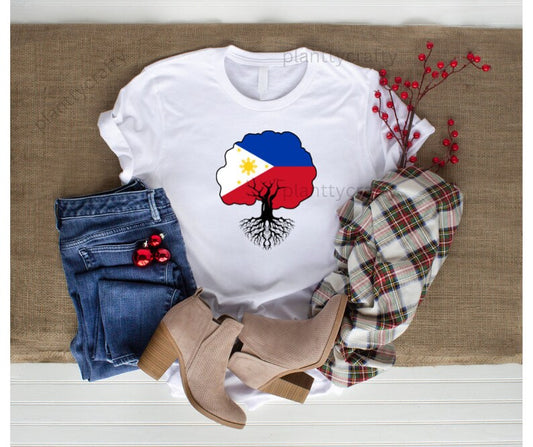 Filipino t shirt/ Filipino flag shirt / Philippines shirt