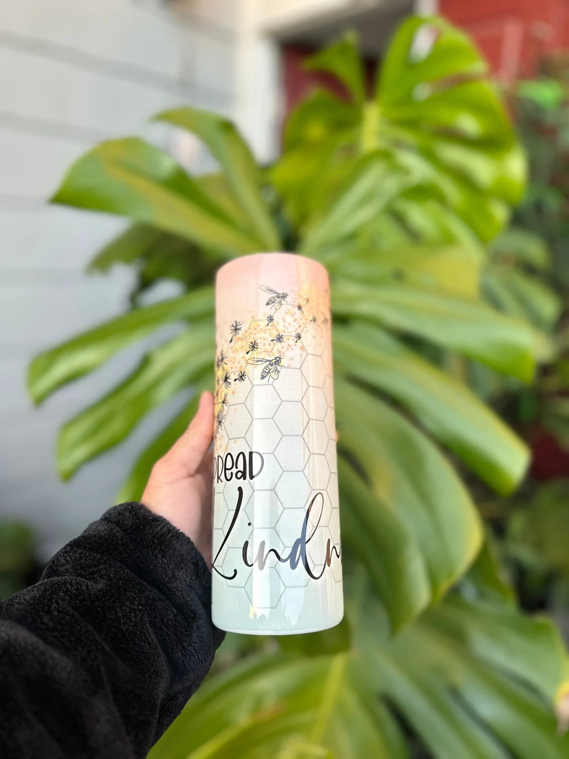 Spread kindness tumbler/ bee tumbler